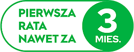 Pierwsza rata nawet za 3 miesiące